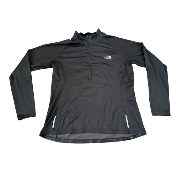 North Face TNF Flash Dry 1/2 Zip Baselayer Pullover Womens XL - Picture 1 of 7